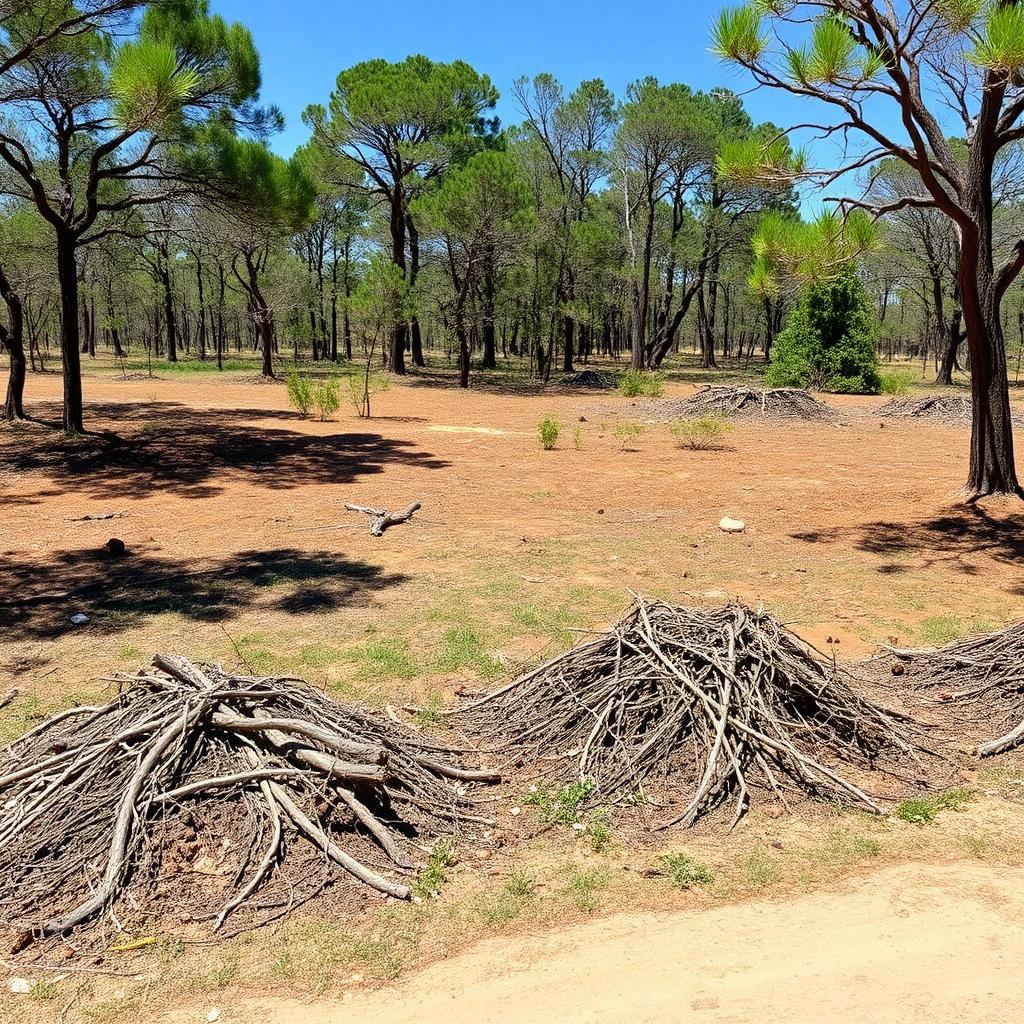 Land Clearing in Houston, TX by EZ Tree Service